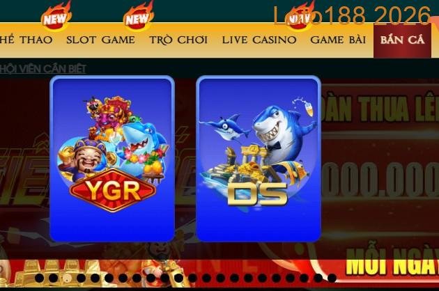 Bắn cá Loto188 2026